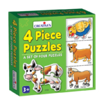 4 Piece Puzzles