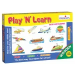 Creative's Play N Learn – Air & Water Transport Wooden Educational Puzzle