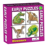 Creative's Early Puzzles Step-1 Dinosaurs 4-in-1 Puzzle Set Ages 3+