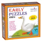 Creative's Early Puzzles Step-2 Domestic Animals 5-in-1 Ages 3+