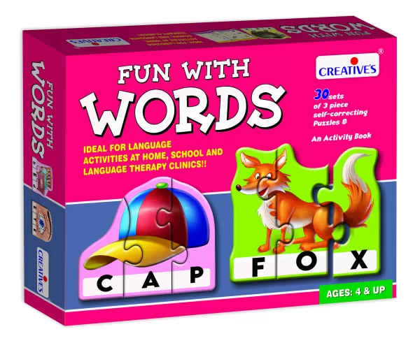Creative’s Fun With Words – 3 Letter Word Building Puzzle Game (4+)