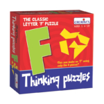 Creative's Thinking Puzzles Letter F Brain Game | Ages 5+