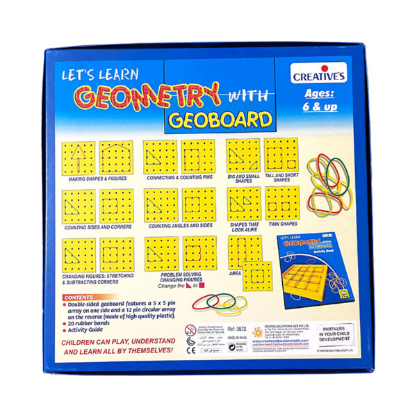 Creative's- Let’s Learn Geometry With Geoboard