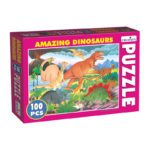 Creative's Amazing Dinosaurs 100-Piece Puzzle Multi-Species Prehistoric | Age 6+