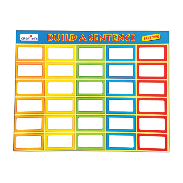 Creative's- Build A Sentence Part - 2