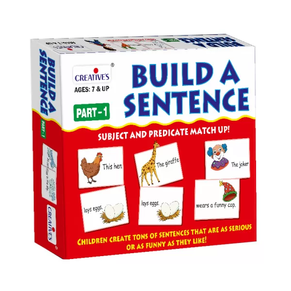 Creative’s Build A Sentence Part 1 – Subject & Predicate Learning Game (7+)