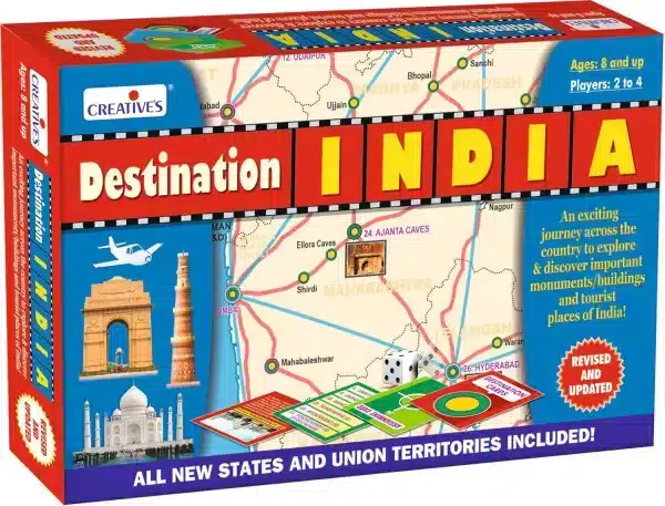 Creative’s Destination India Learning Board Game (8+)