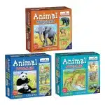 Creative’s Animal Puzzles-Pack of 3