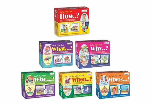 WH Question Series Pack of 6
