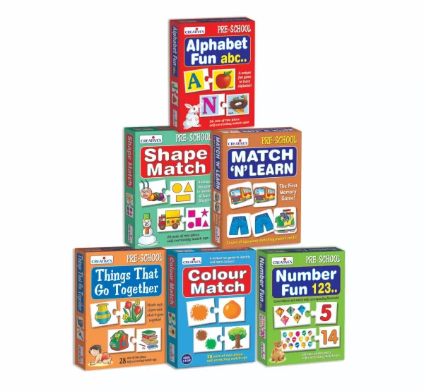 Pre-School Learn Pack Of 6