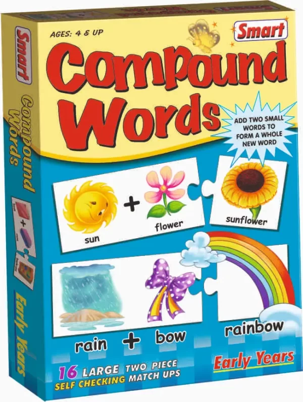 Smart Compound Words | Add Two Words Form One | Ages 4+