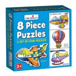 Creative’s 8 Piece Puzzles – Air Transport Learning Game (3+)