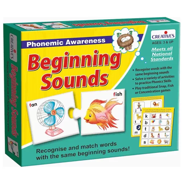Creative’s Beginning Sounds – Phonemic Awareness Learning Game (3+)