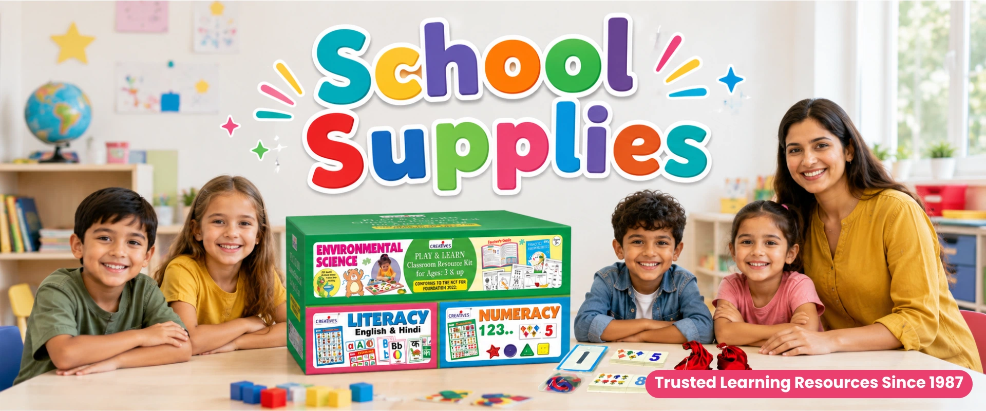 school supplies and home-schooling banners (1)